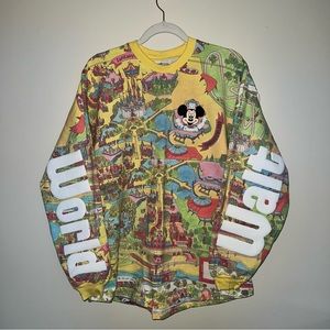 Disney park map spirit jersey